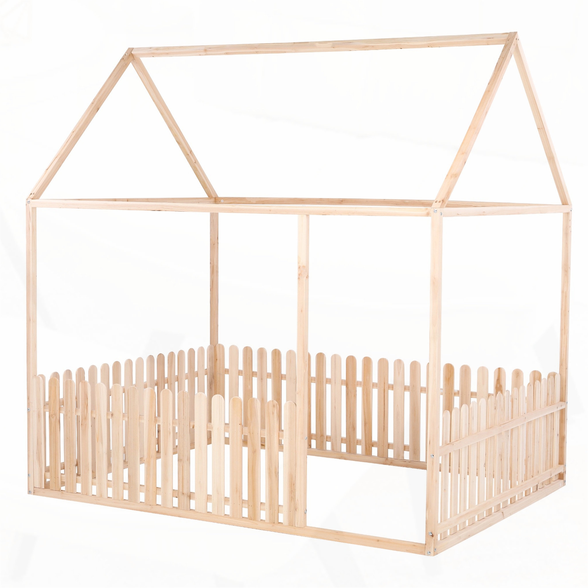 Indoor/Outdoor Solid Wood Playhouse