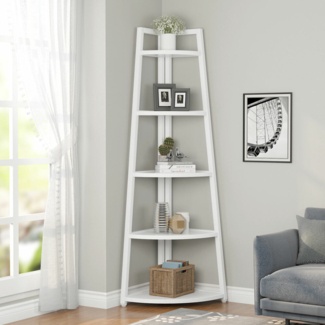 Inglesbatch 70.07'' H x 25.59'' W Iron Corner Bookcase
