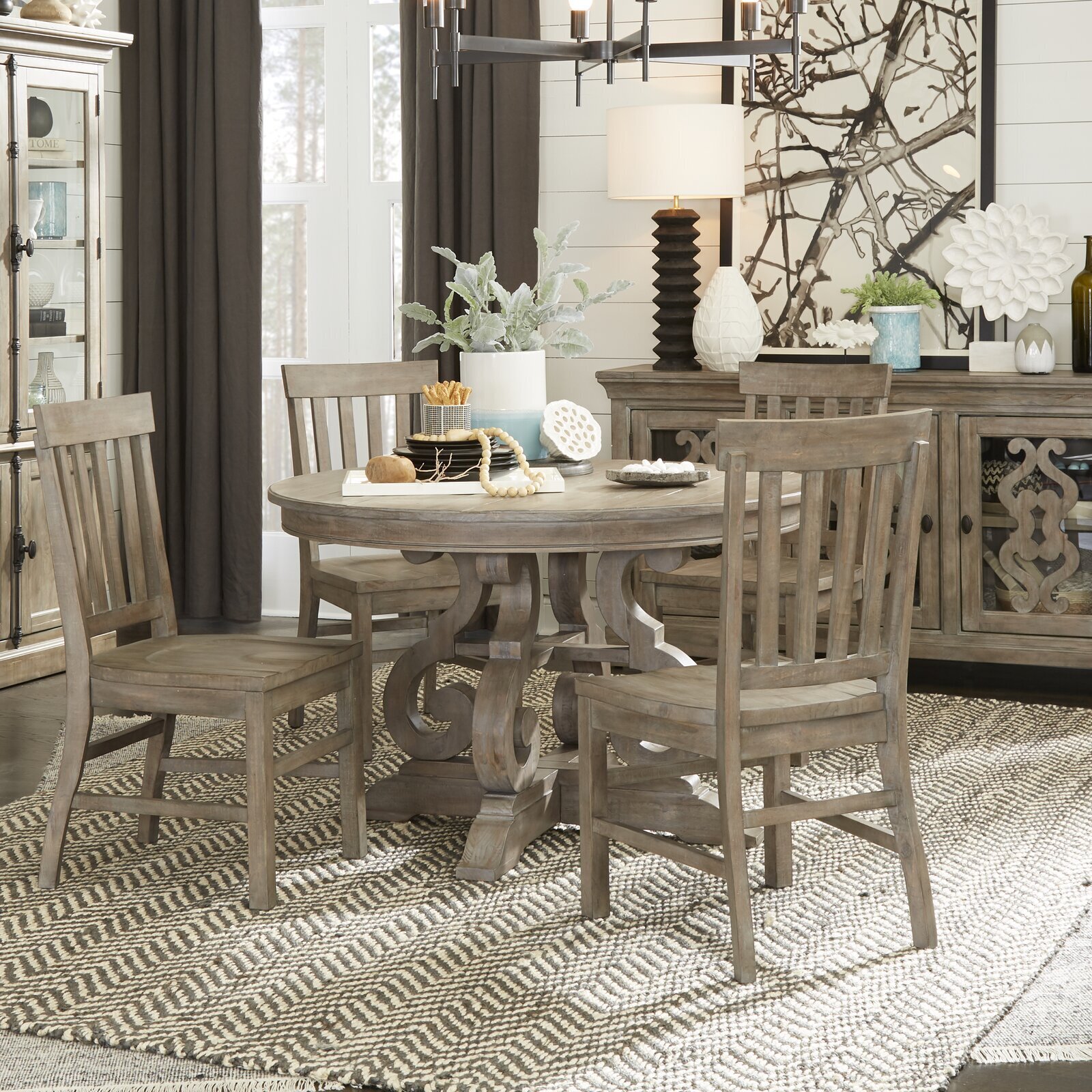 Intricate Dining Table for 6
