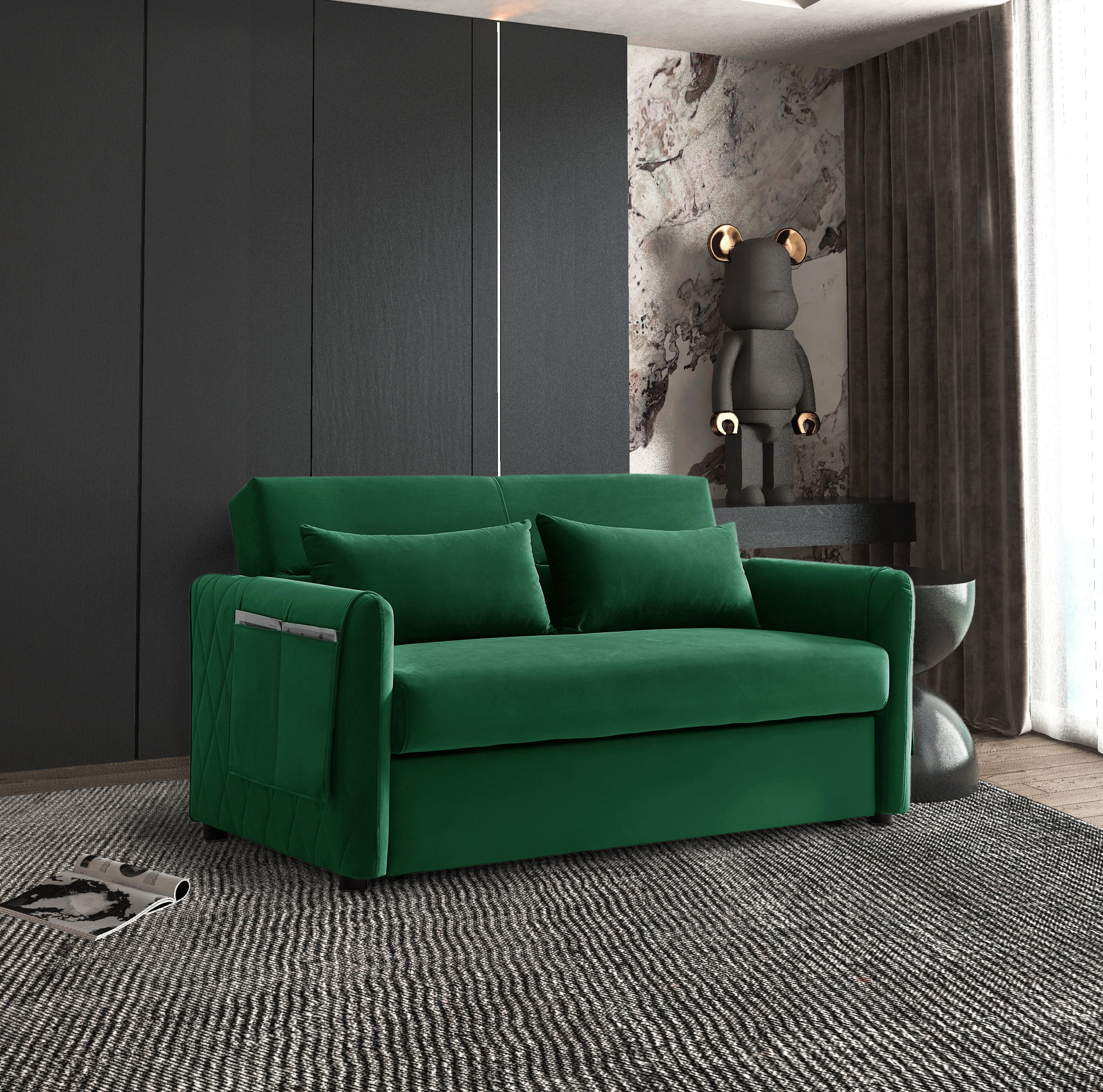Irmfriede 55'' Upholstered Sofa