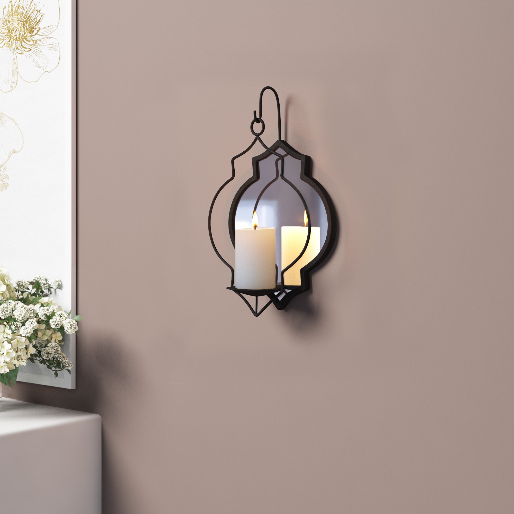 Iron Crafted Wall Sconce
