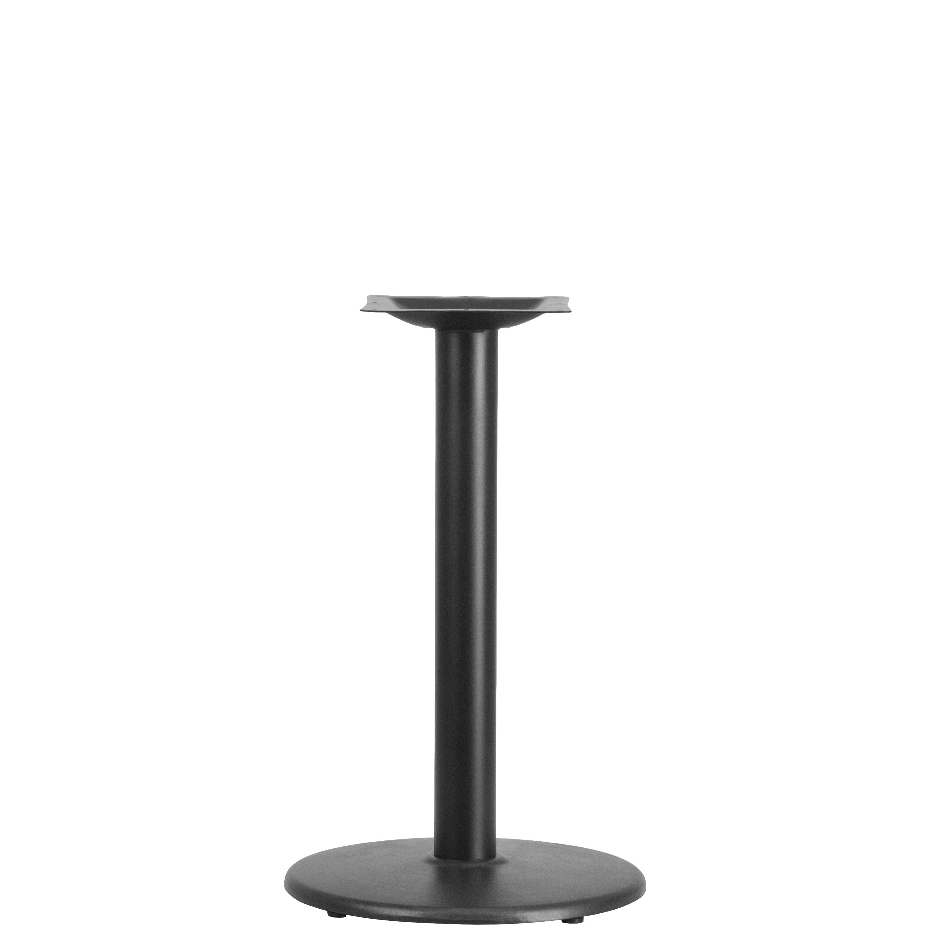 Jackson Heights 18" Round Restaurant Table Base with 3" Dia. Table Height Column