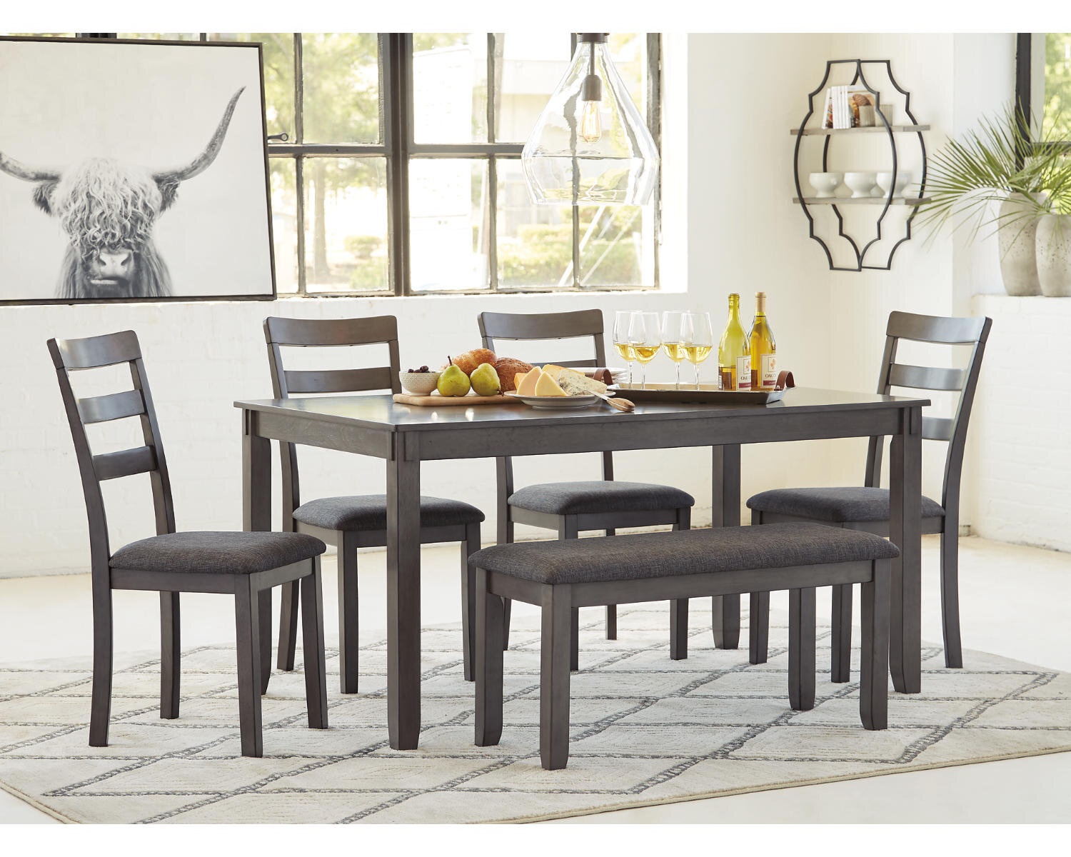Jaworski 6 - Person Dining Set
