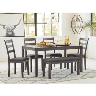 Dining Table With Bench - VisualHunt