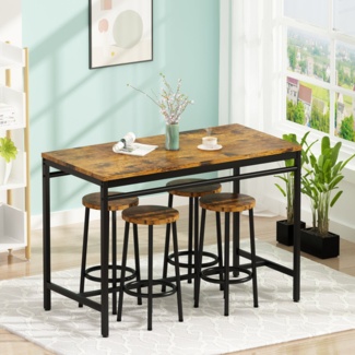 Jeanan 4 - Person Counter Height Dining Set
