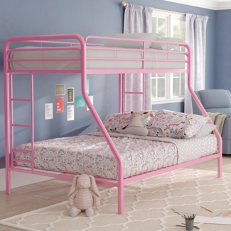 Jeanna Metal Standard Bunk Bed by Zoomie Kids