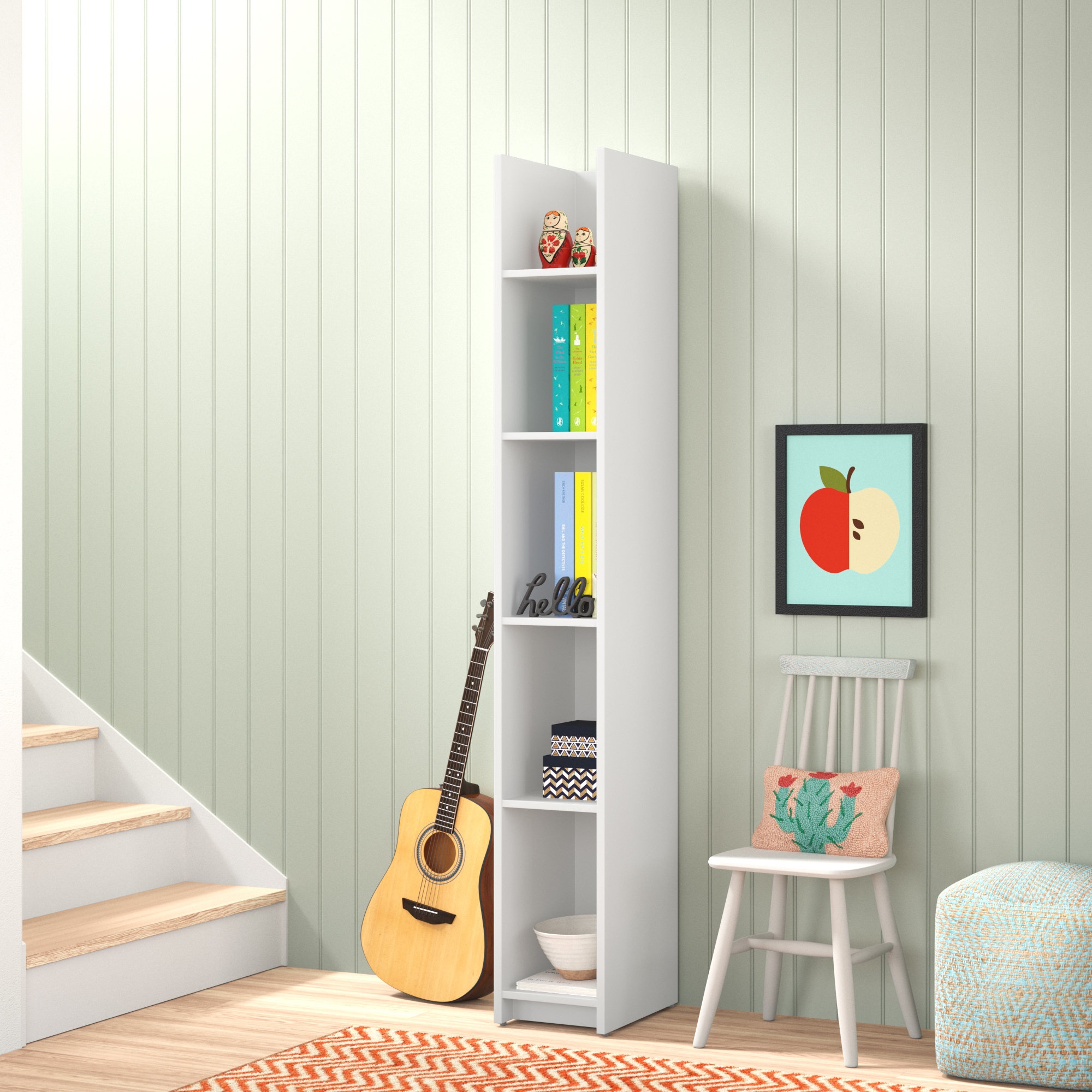 Jonesborough 71.1'' H x 10'' W Standard Bookcase