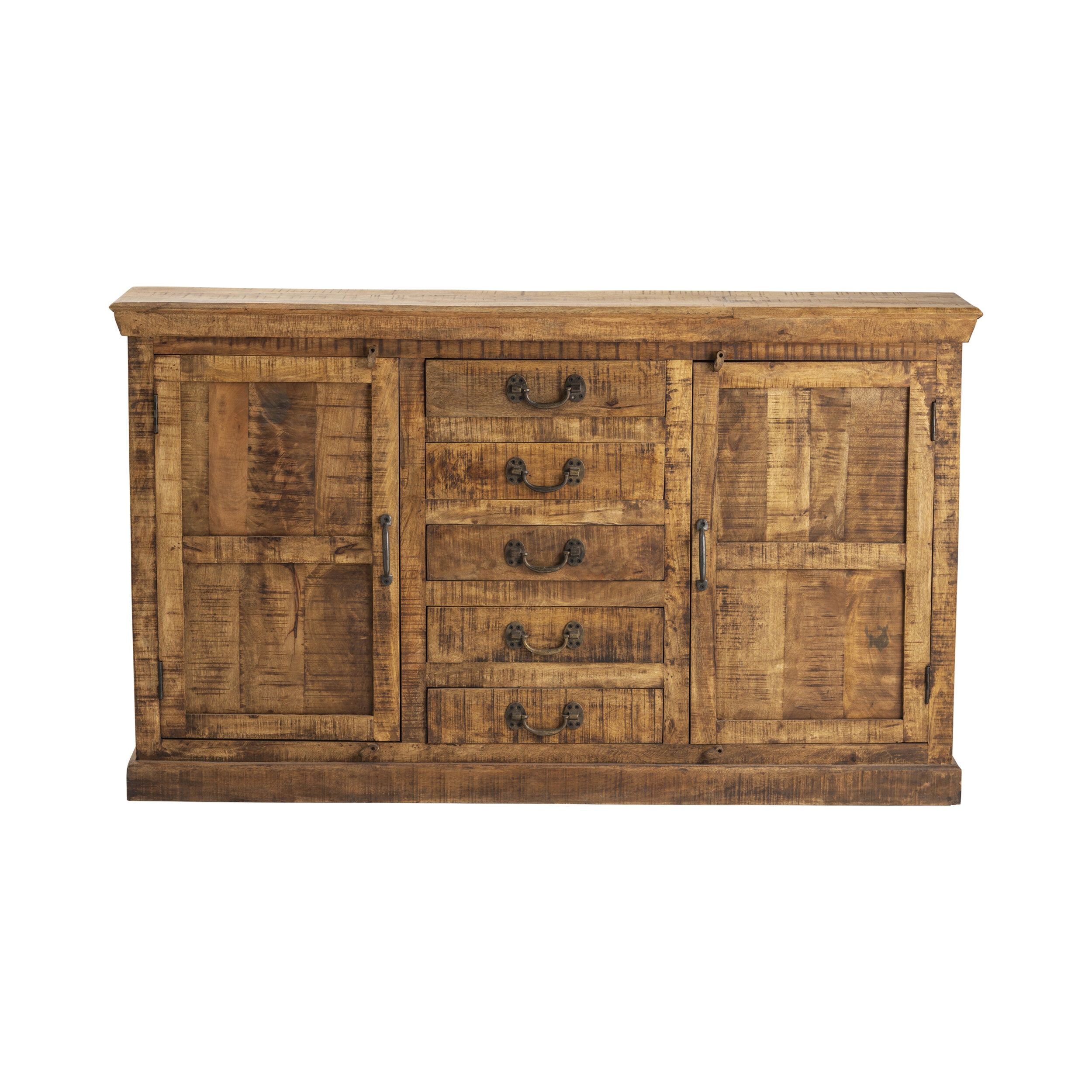 Juney 69'' Wide 5 Drawer Mango Sideboard