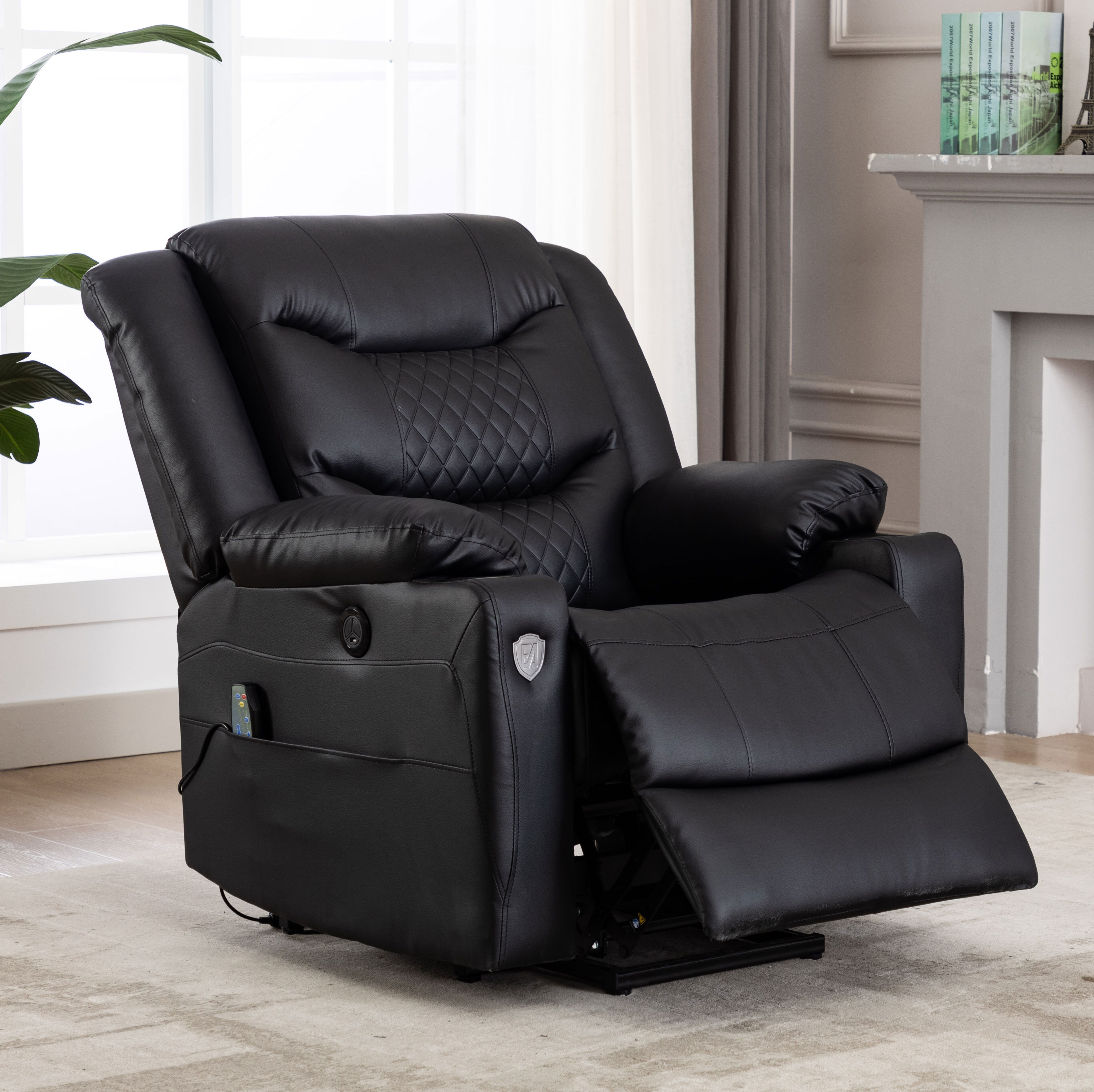  Vive Compact Lift Chair - Power Massage Recliner for