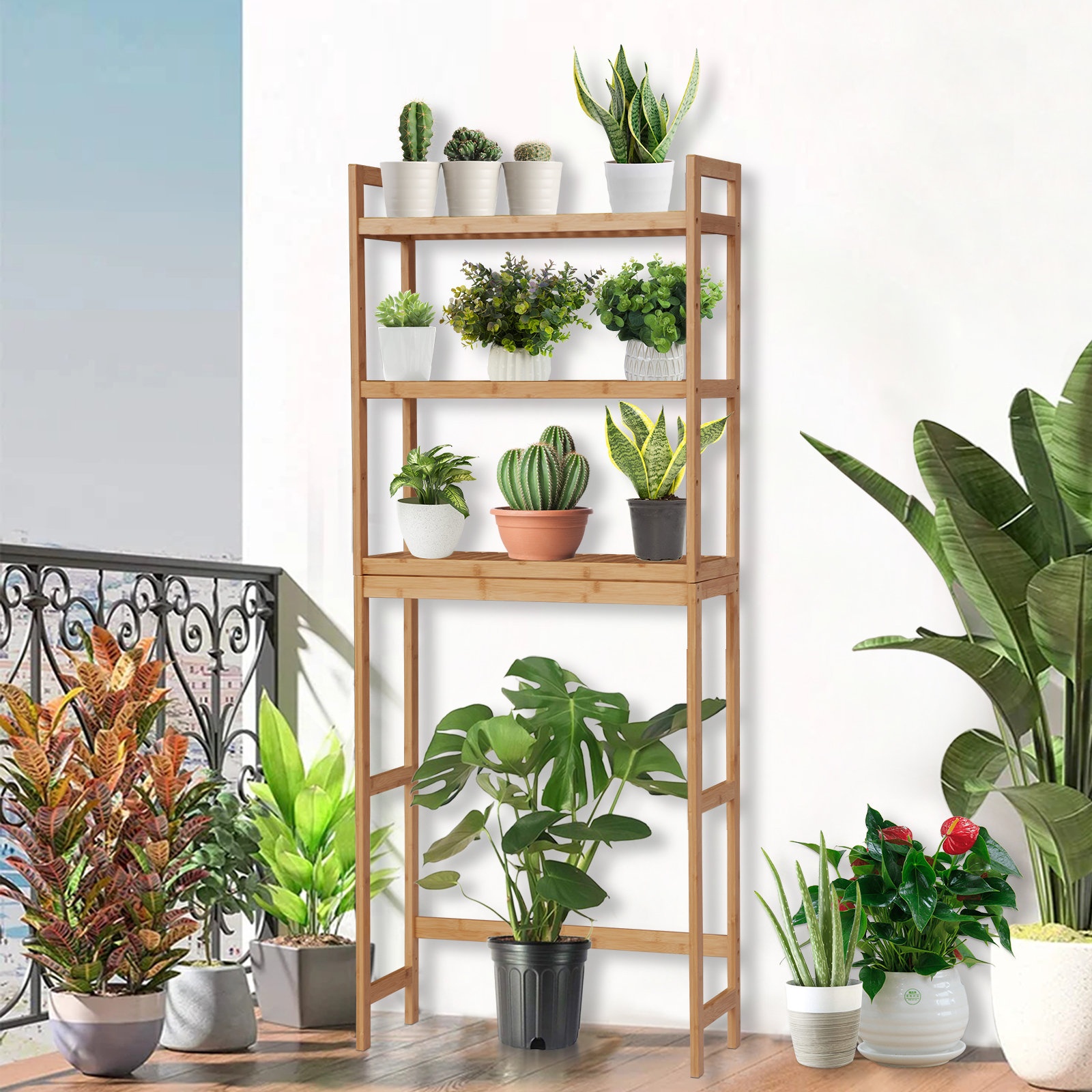 Karonda Freestanding Over-The-Toilet Storage