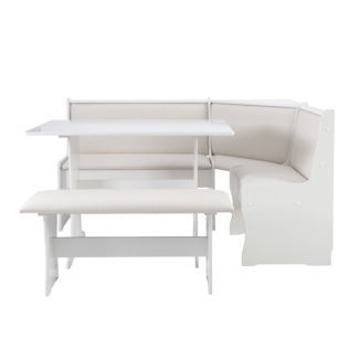 Kasdan 5 - Person Breakfast Nook Dining Set