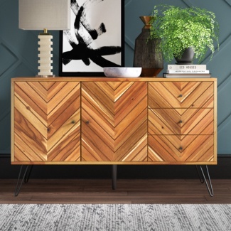 Keira 57.1'' Wide 3 Drawer Sideboard