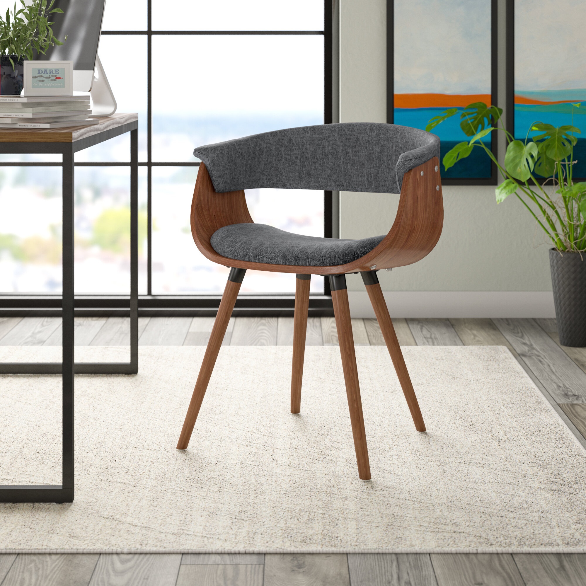 Keown Fabric Arm Chair