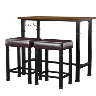 Kilmersdon 2 - Person Counter Height Dining Set
