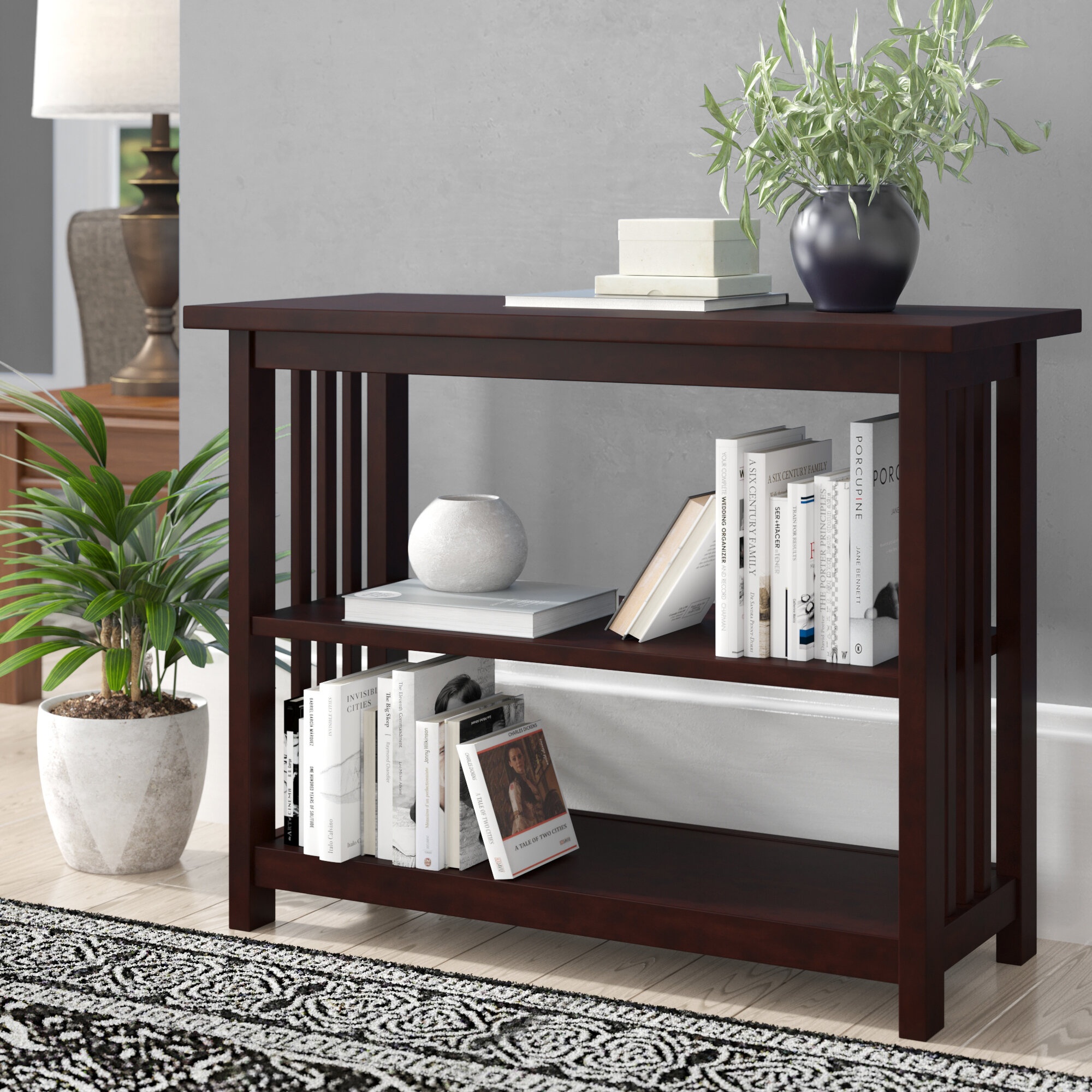 Kingsland 24'' H x 31'' W Etagere Bookcase