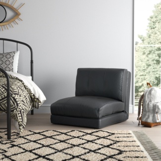 Kira Vegan Leather Accent Chair