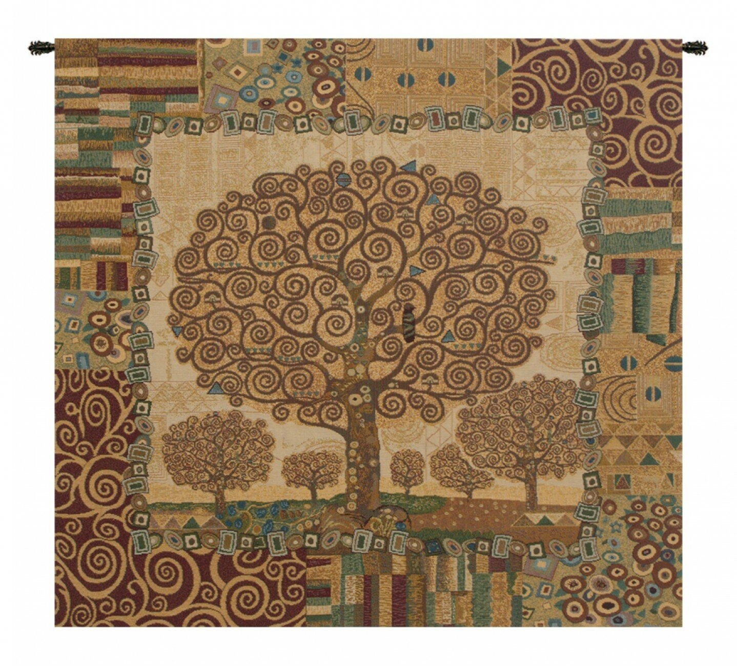 Klimt's Tree of Life Wall Hanging