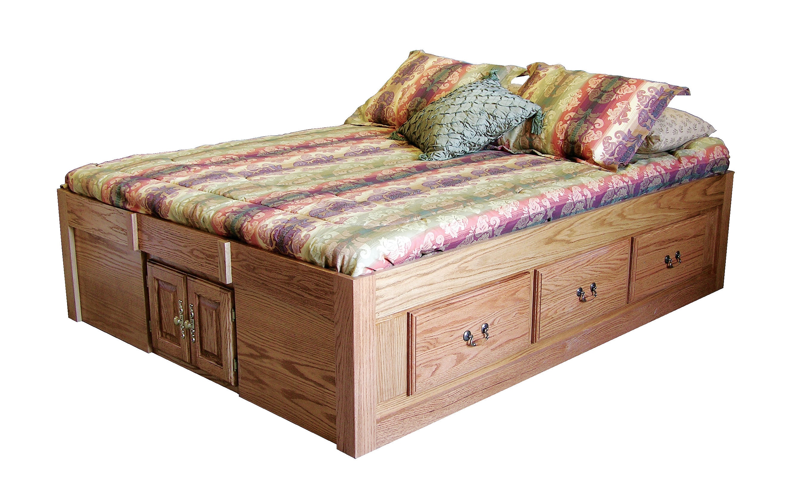 Kuhn Solid Wood Storage Bed