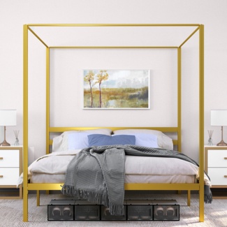 Full Size Canopy Bed - VisualHunt