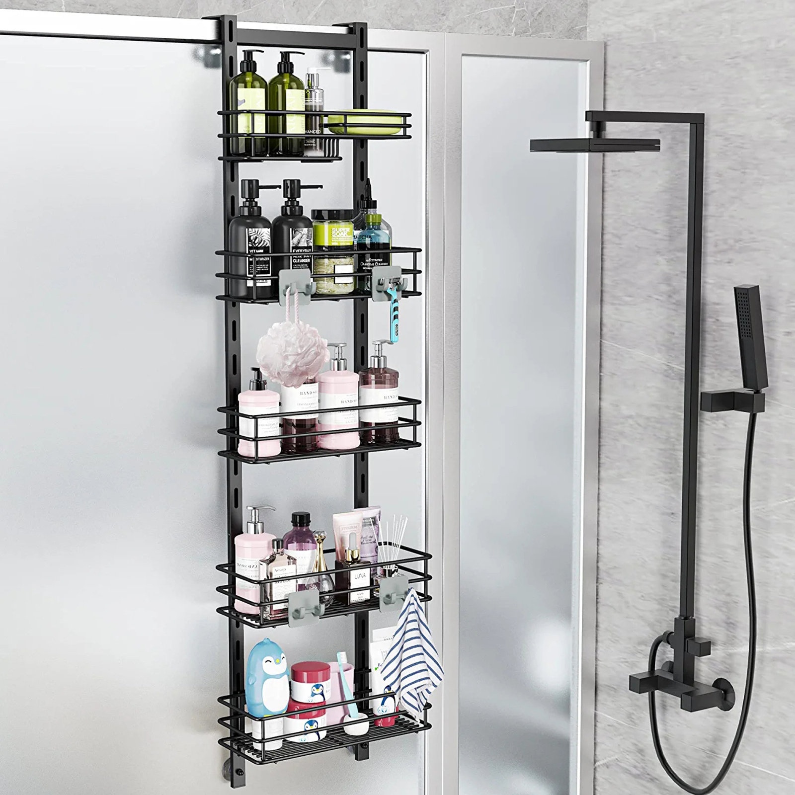 Solid Brass Corner Shower Basket Wire Shower Caddy Bathroom Shelf Shampoo  Holder, Brushed Nickel - China Bathroom Shelf, Shower Caddy