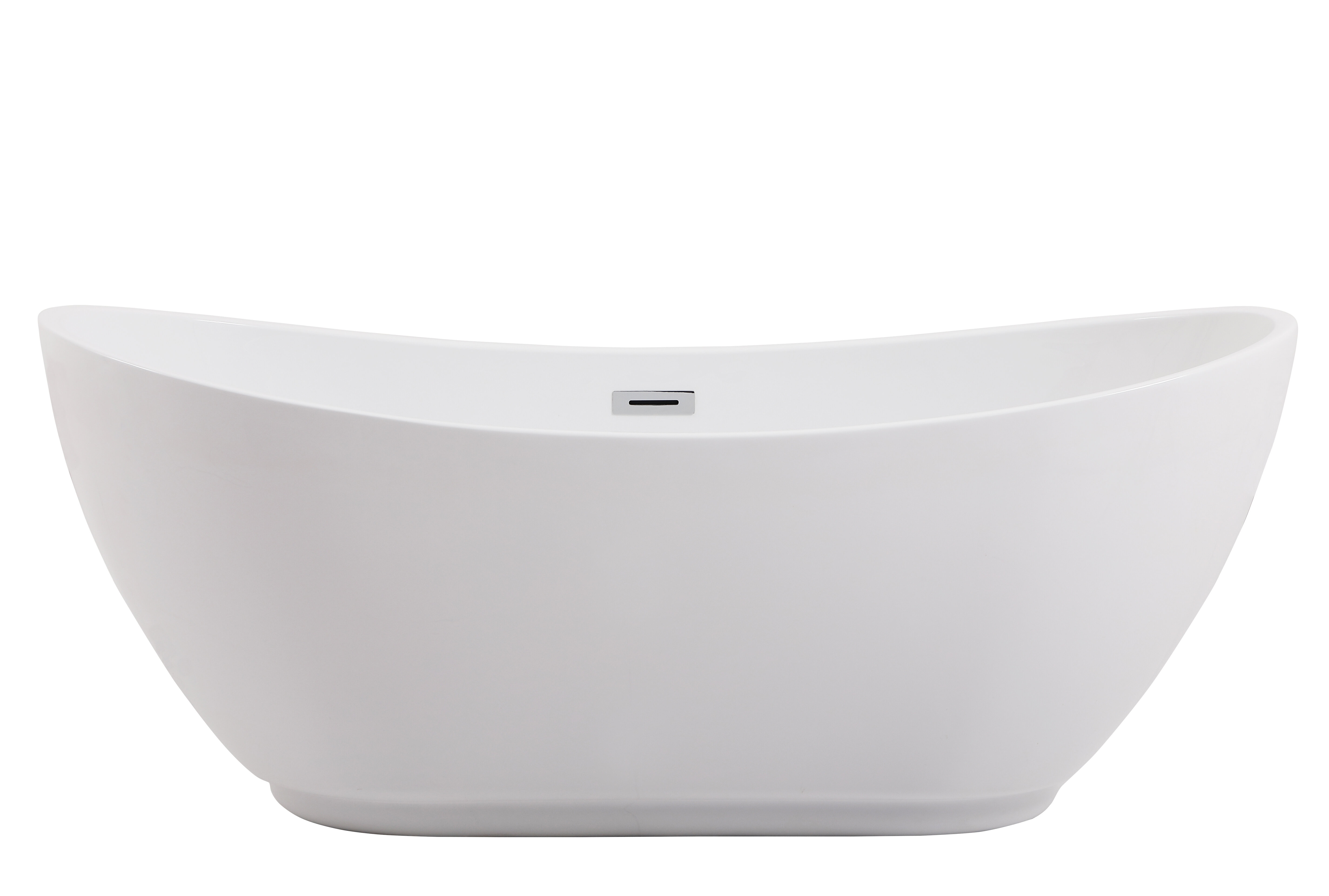 Labrusca 62'' x 28.3'' Freestanding Soaking Fiberglass Bathtub
