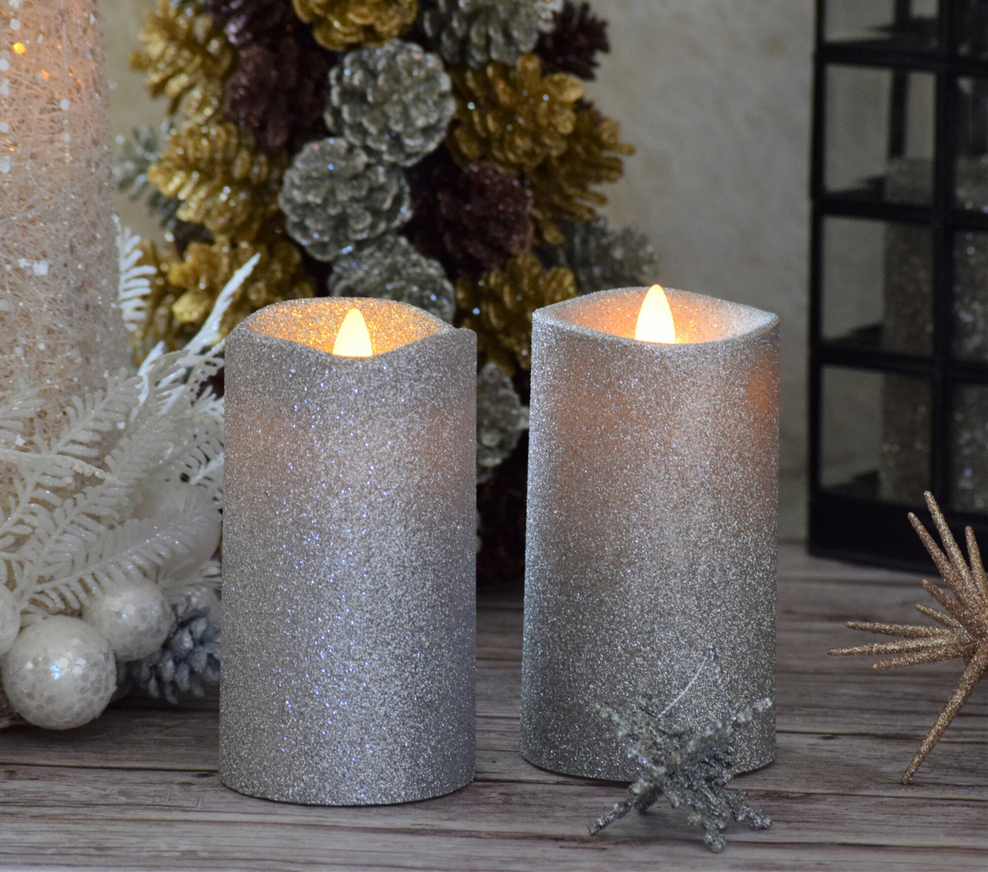 LED Unscented Flameless Candle