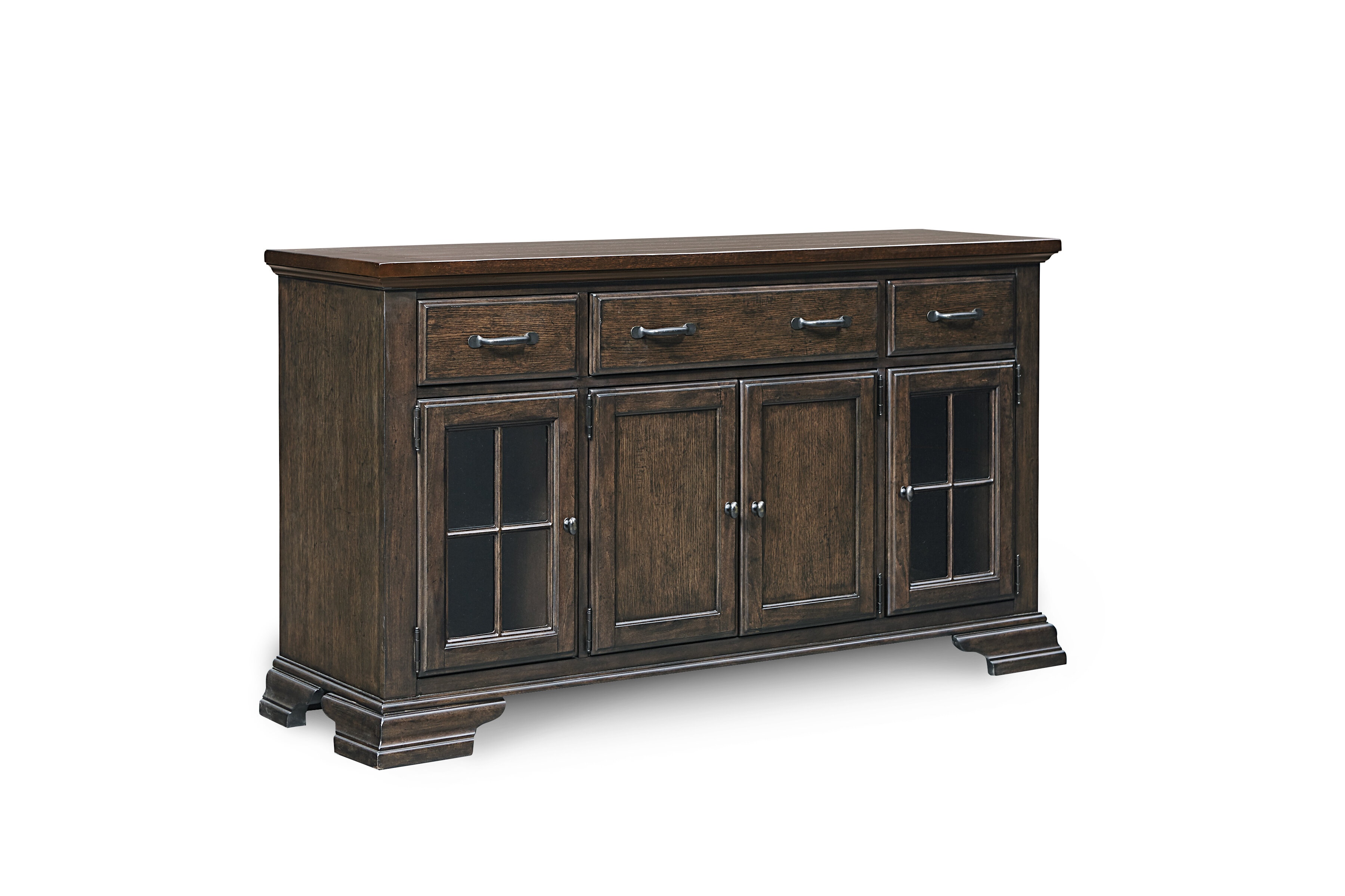 Leia 62'' Wide 3 Drawer Credenza
