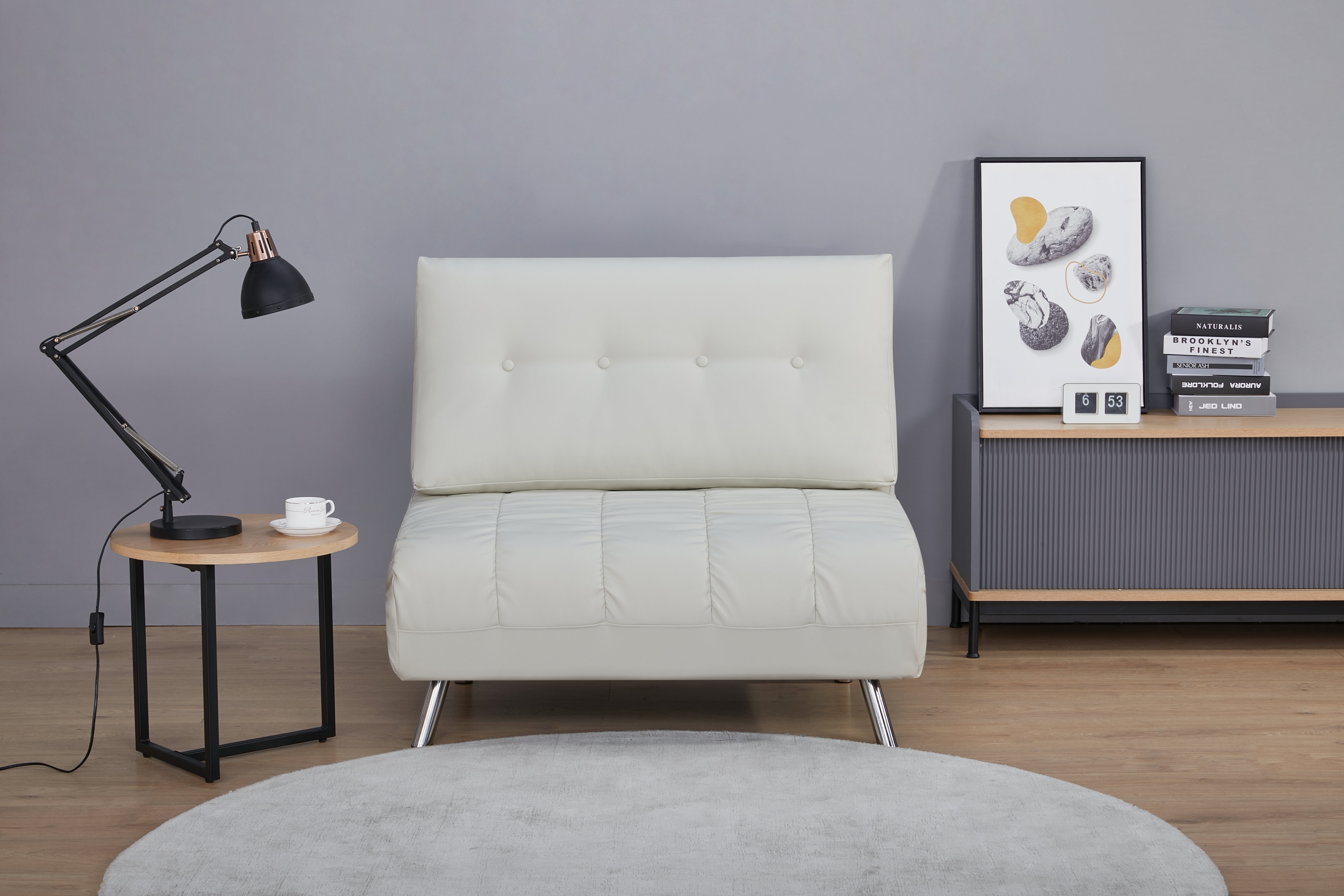 Leola Upholstered Convertible Chair