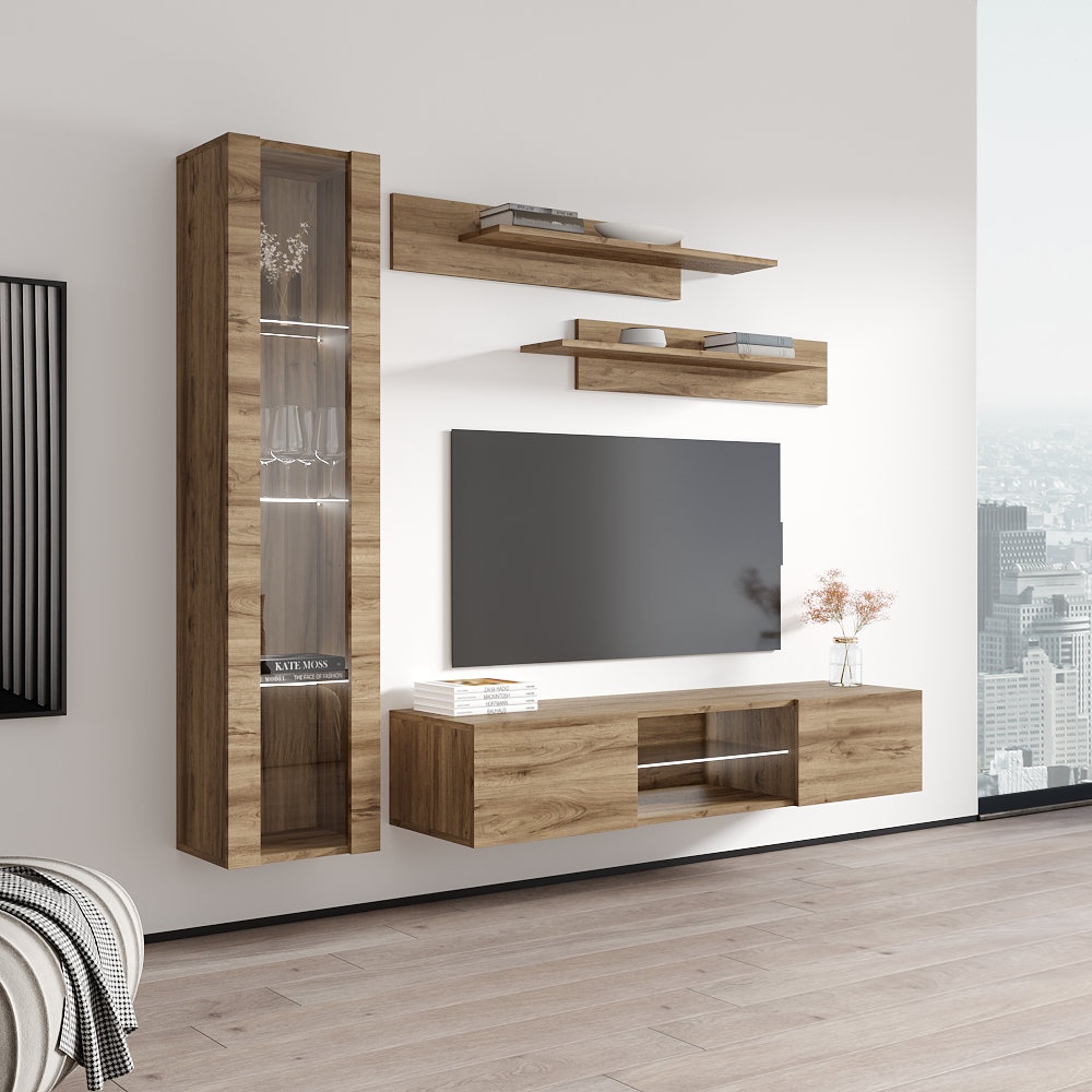Letson 83'' Media Center