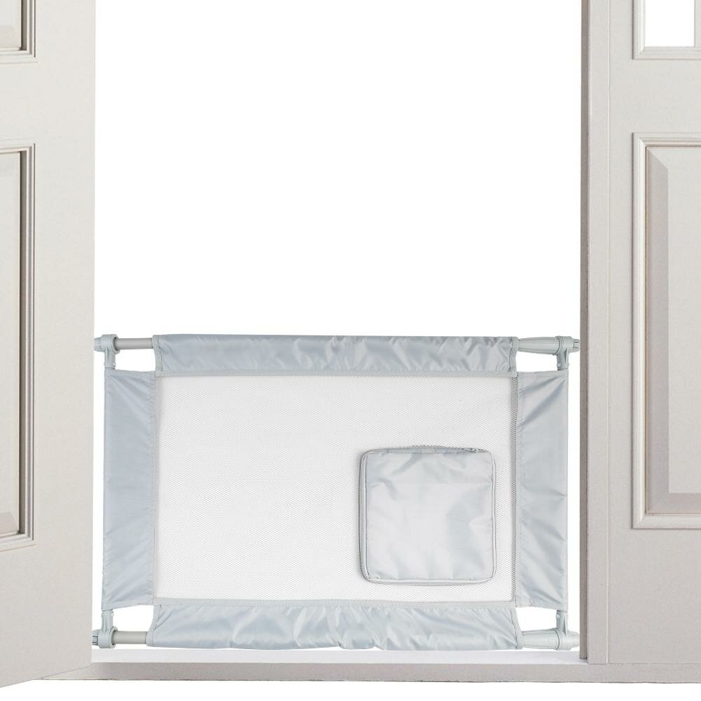 Levenson Pet Life Porta-Gate Travel Collapsible and Adjustable Folding Cat Dog Pressure Mounted Pet Gate