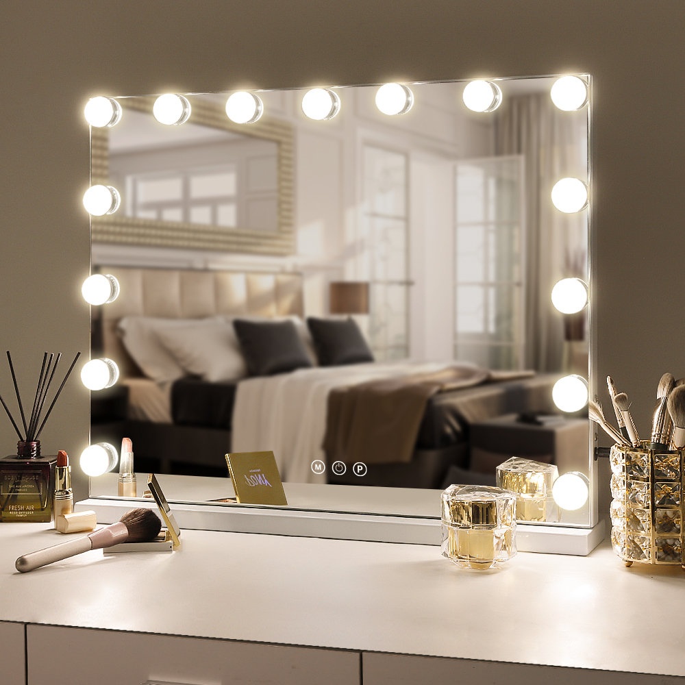 Lighted Makeup Shaving Mirror