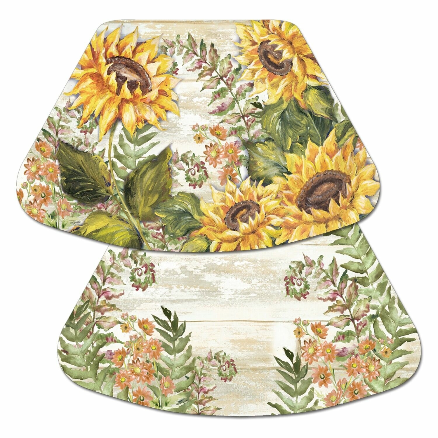 Lila Floral Wedge Placemat