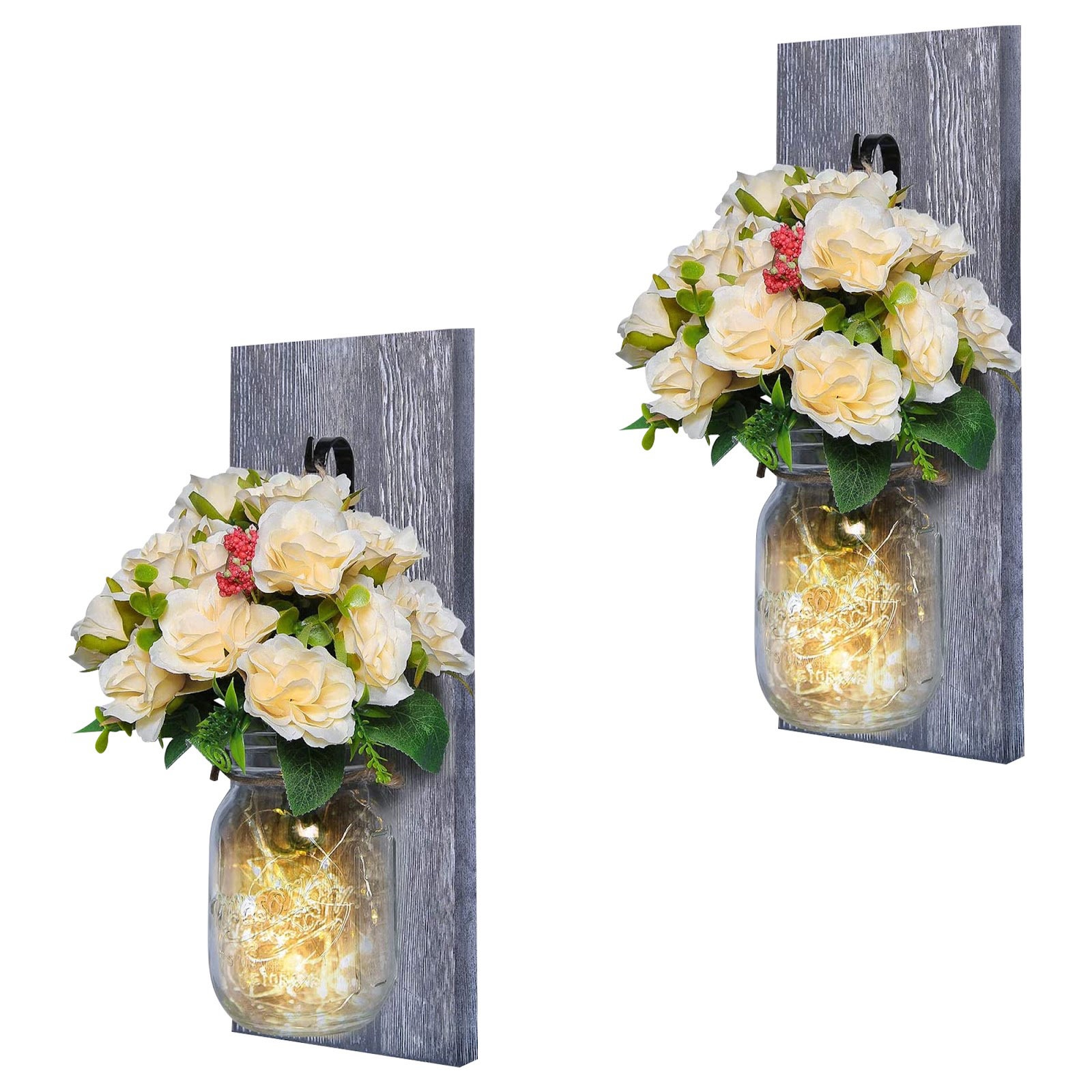 Linzey Solid Wood Flush Mounted Sconce