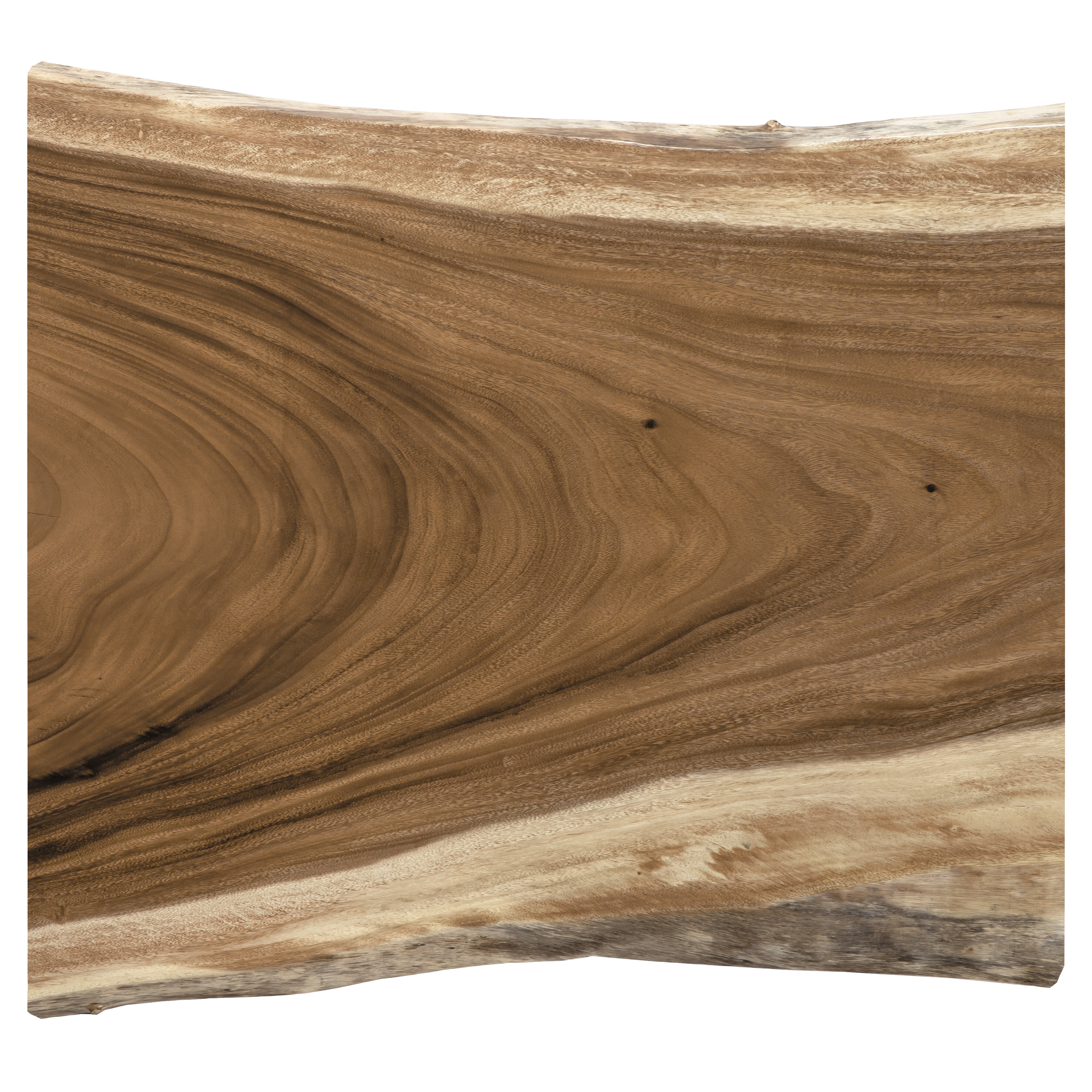 Live Edge 48'' L x 30'' W Rectangular Bevel Table Top