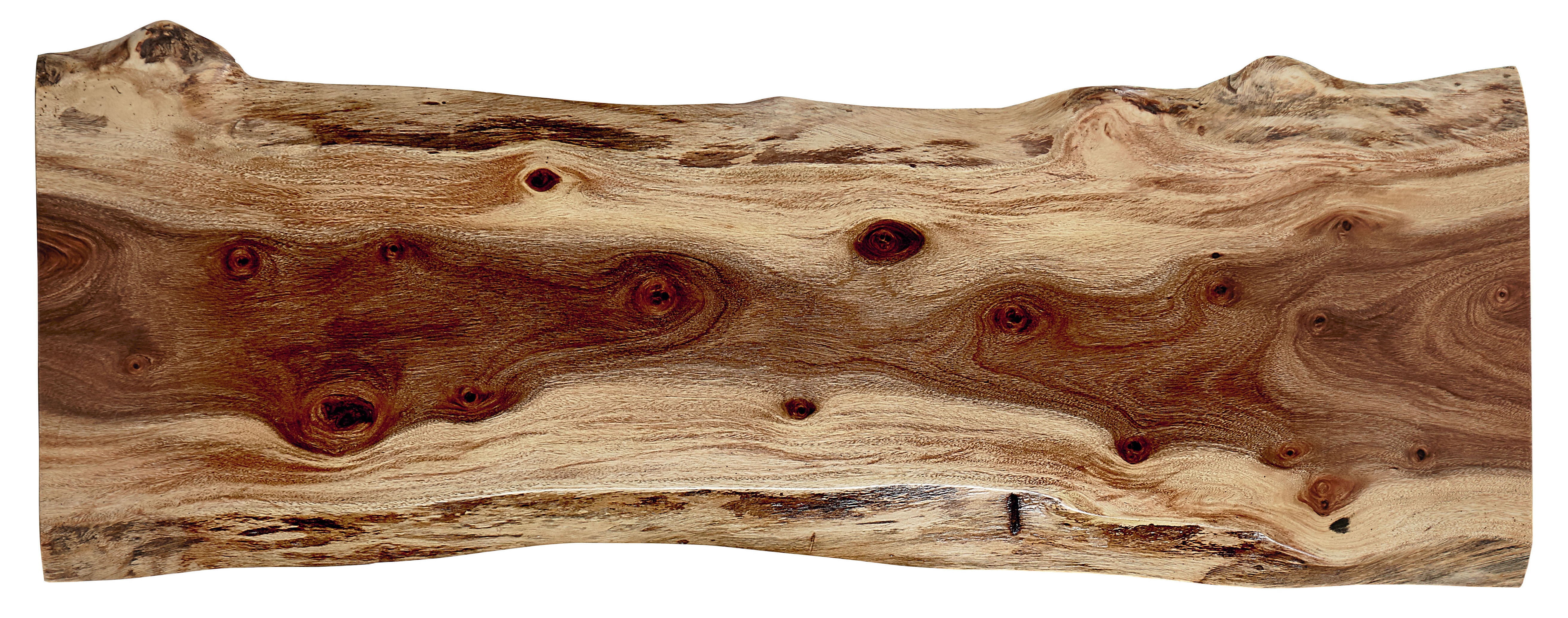 Live Edge 72'' L x 26'' W Rectangular Bevel Table Top