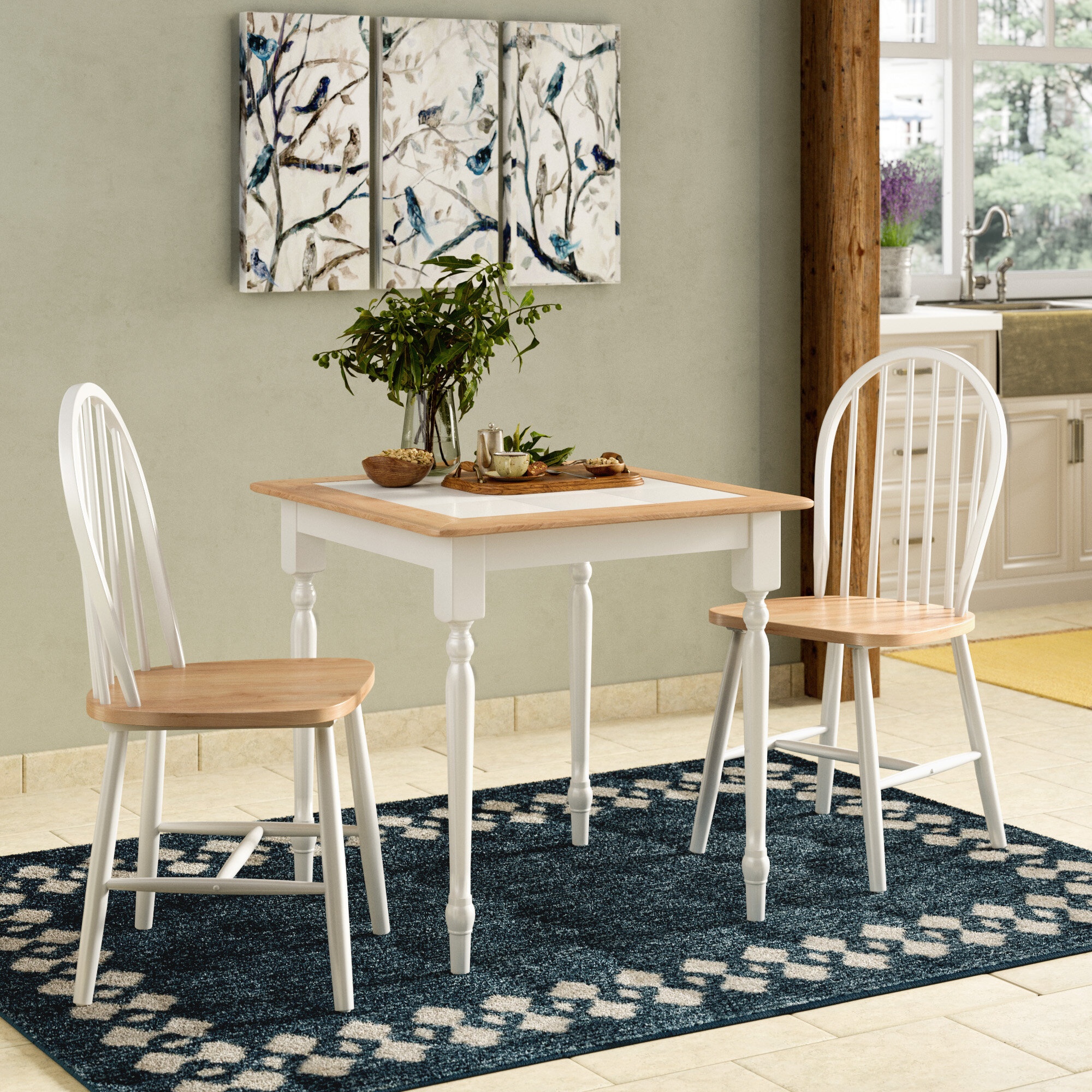 Llanas 2 - Person Dining Set