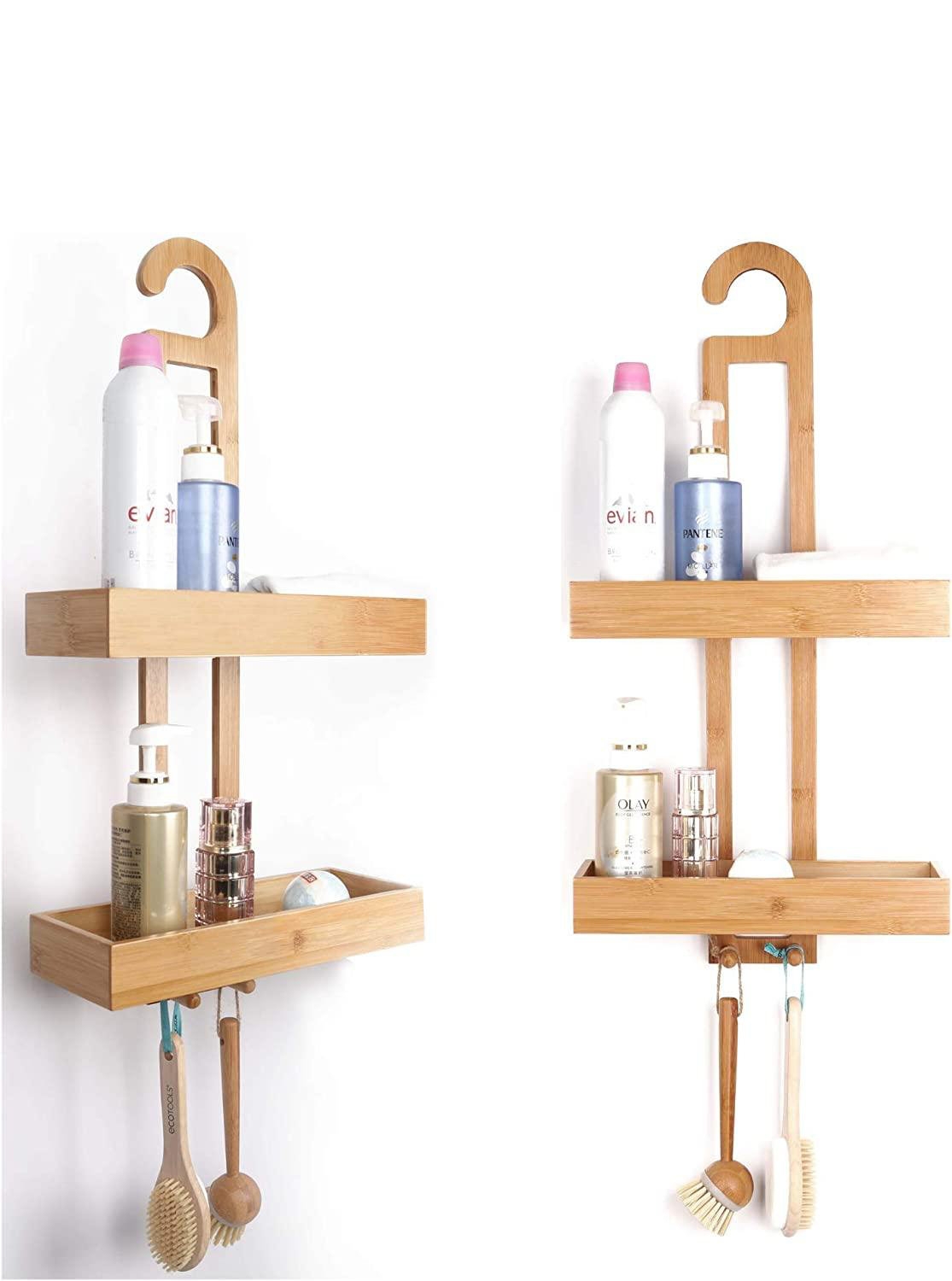 Llesh Hanging Bamboo Shower Caddy
