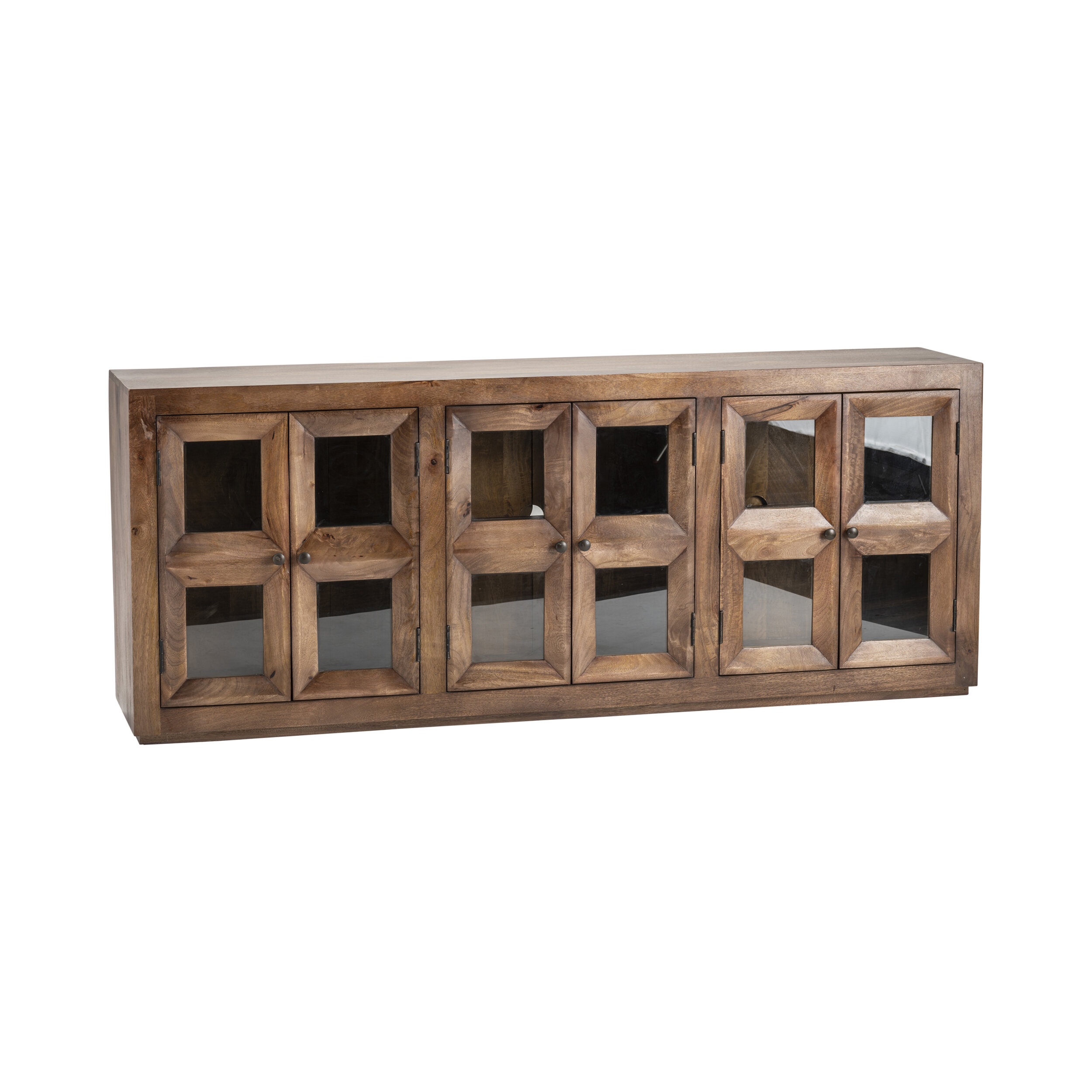 Loughran 80'' Wide Mango Solid Wood Sideboard