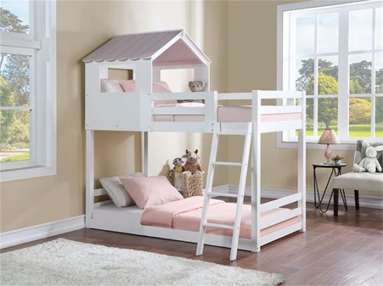 Louie Twin Standard Bunk Bed by Sunside Sails
