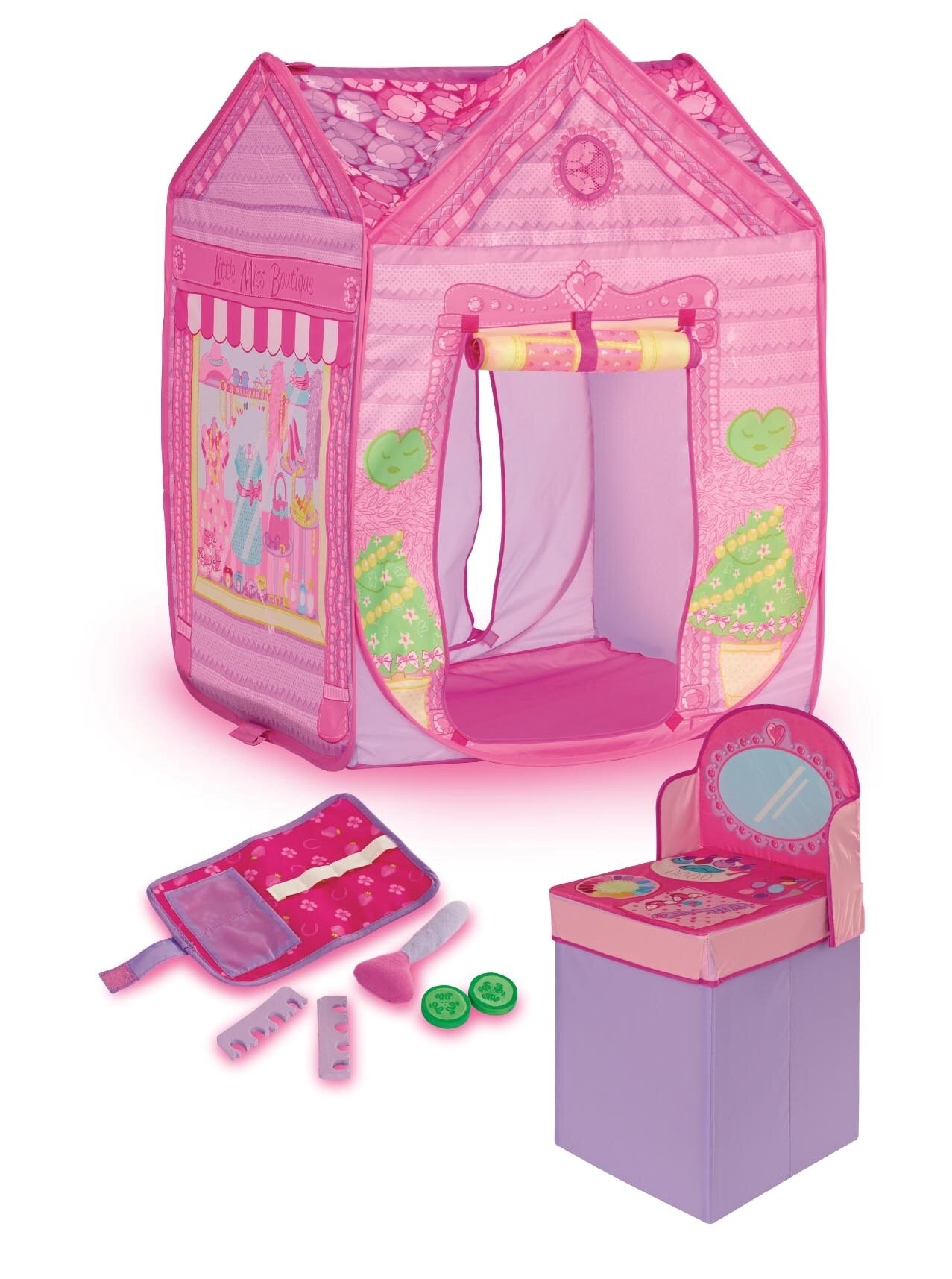 Love My Street Little Miss Boutique 1.25' x 1.4' Playhouse