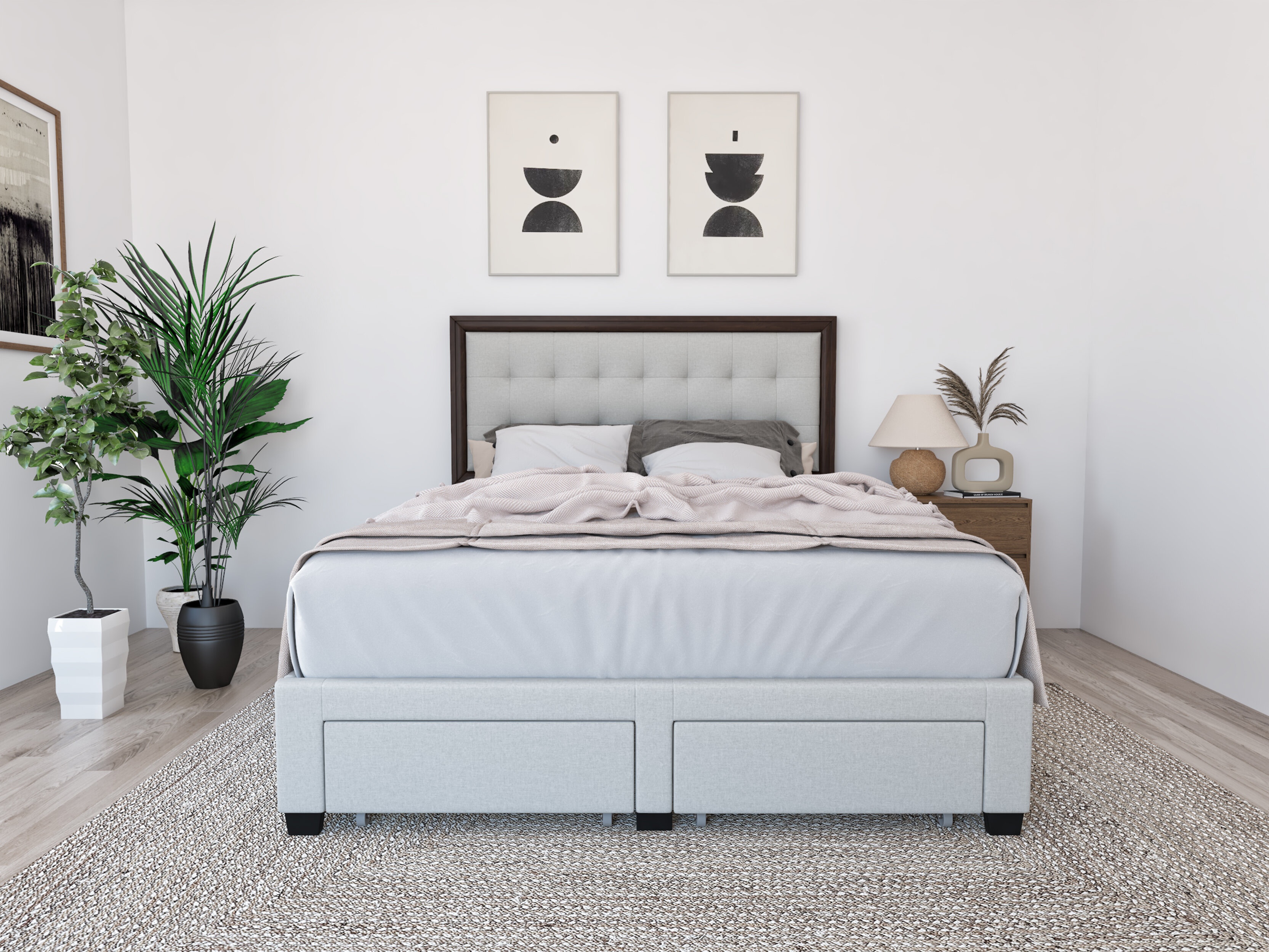 Luthman Upholstered Storage Bed