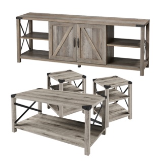 Macksen 4 Piece Coffee Table Set