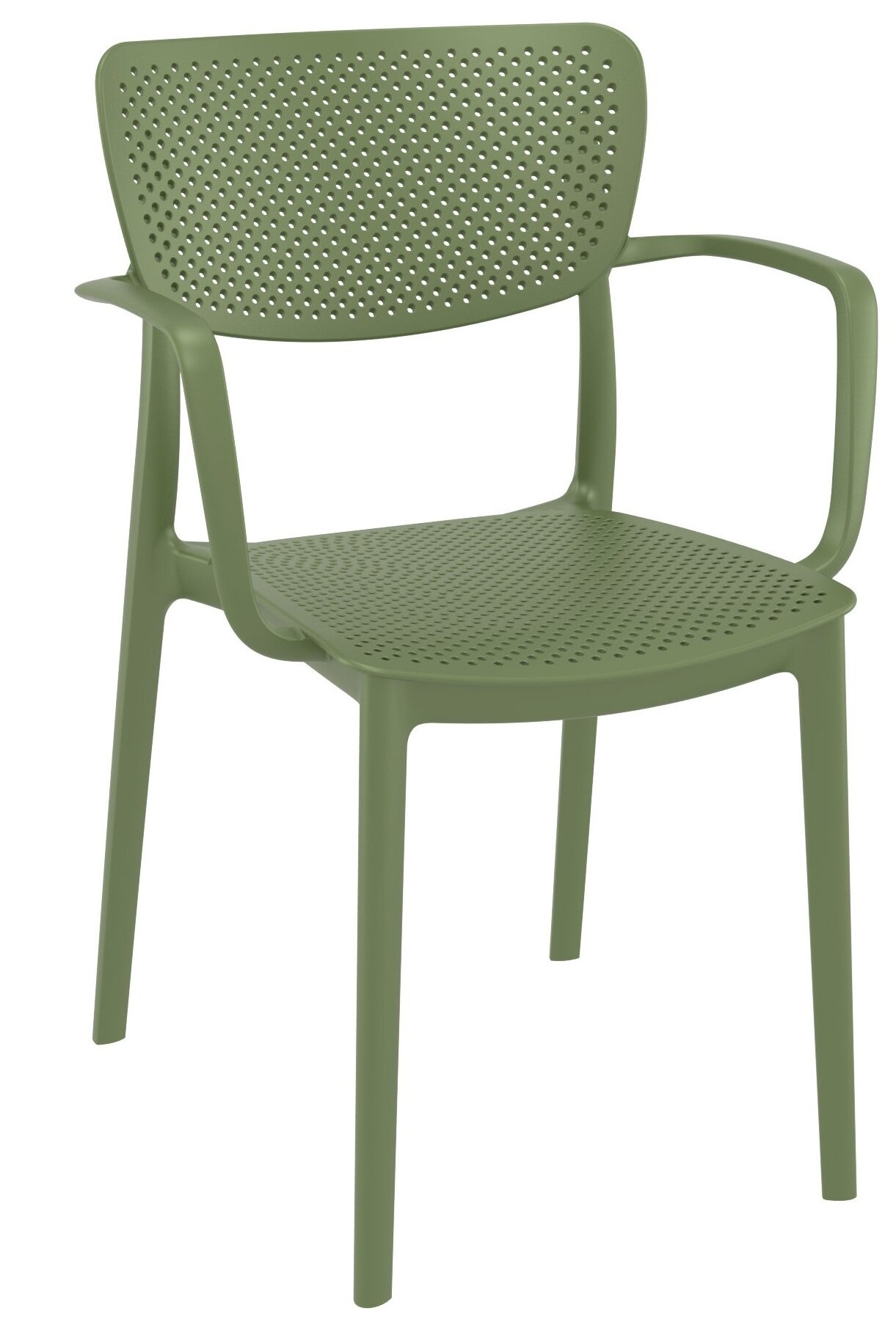 Manon Stacking Patio Dining Armchair