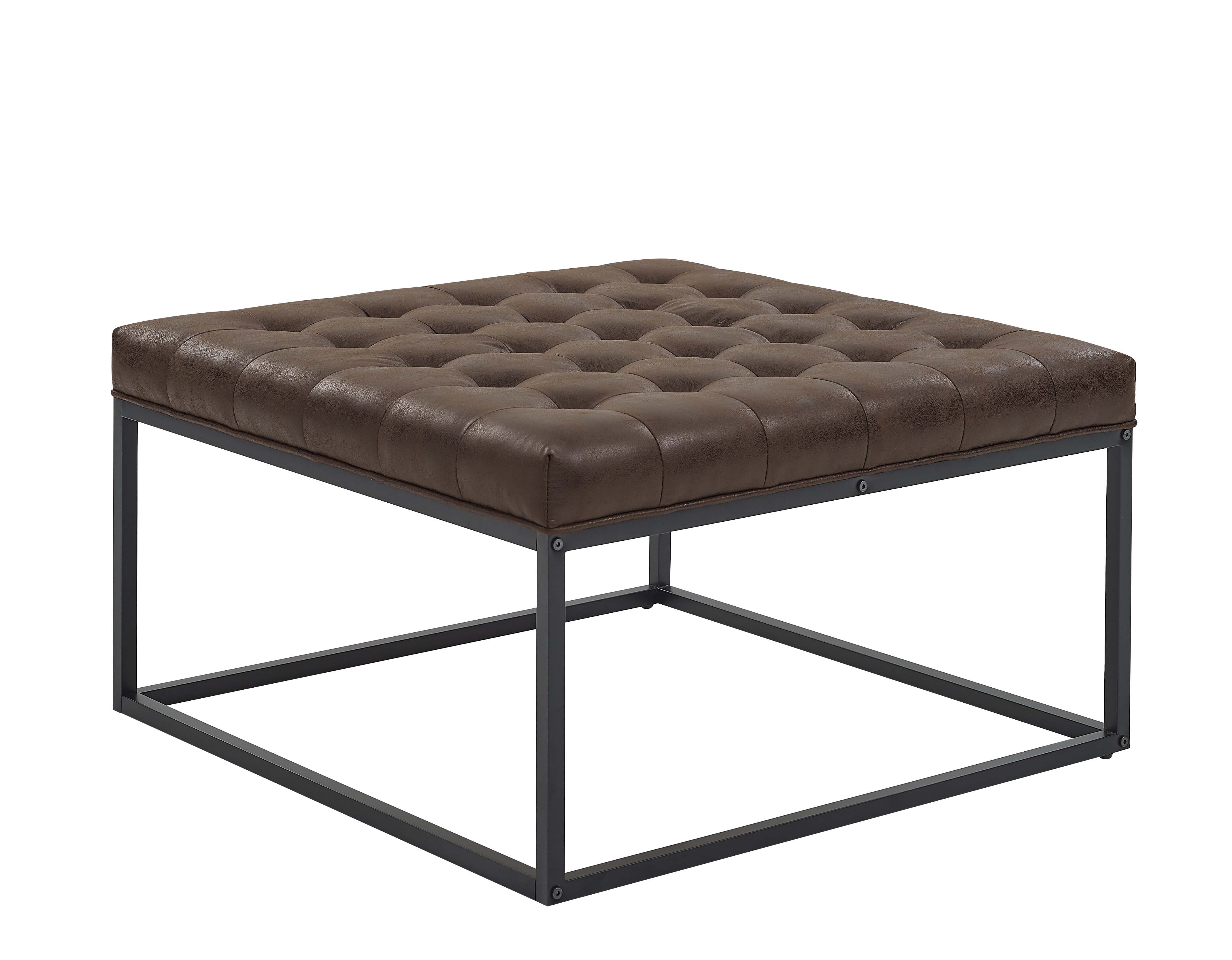 Markleeville Vegan Leather Ottoman