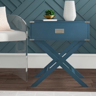Marotta Solid + Manufactured Wood Nightstand