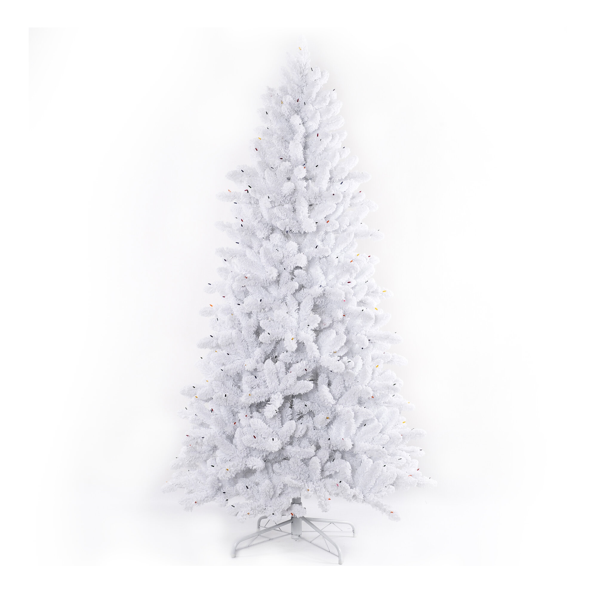 Martha Stewart Lighted Artificial Spruce Christmas Tree