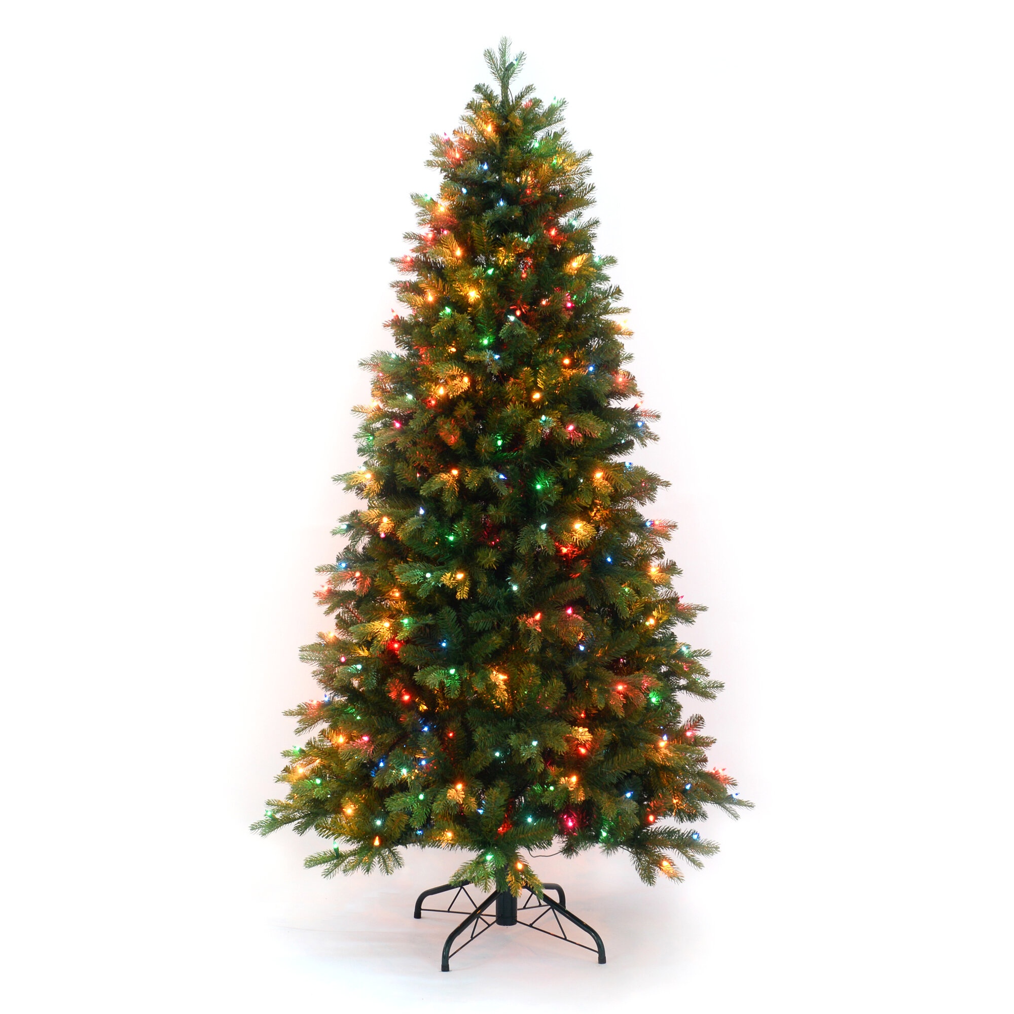 Martha Stewart Lighted Artificial Spruce Christmas Tree