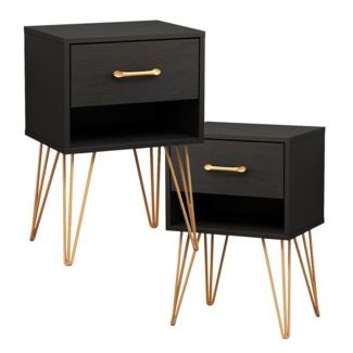 Marthell Iron Nightstand