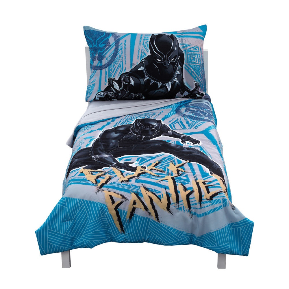 Marvel Panther 4 Piece Toddler Bedding Set