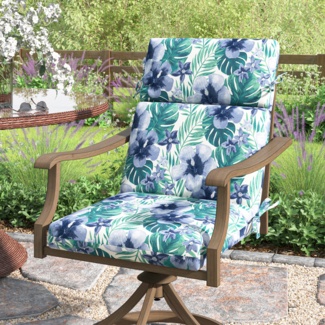 Highback Outdoor Chair Cushion - VisualHunt